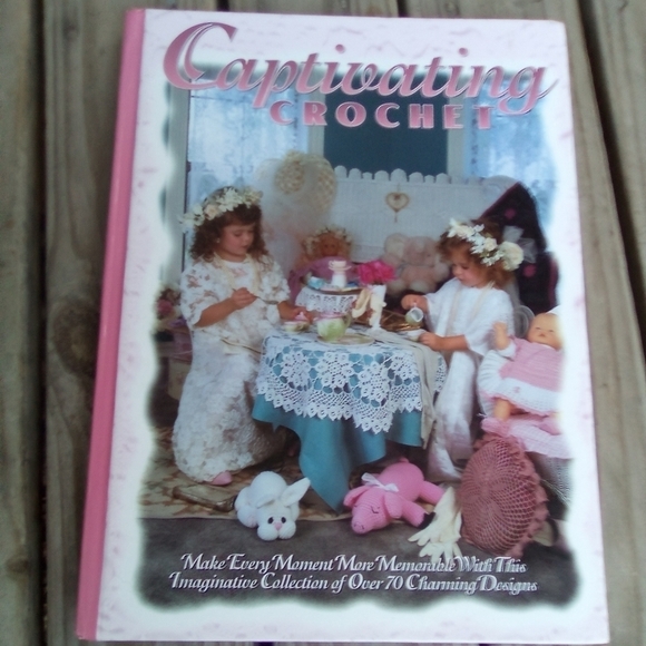 Captivating Crochet Crocheting Crocheted Afghans Baby Toys Animals Clothes - Picture 1 of 13